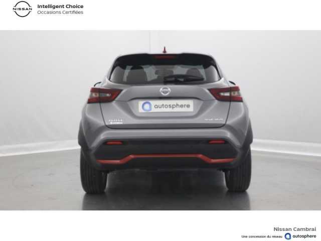 Nissan Juke 1.0 DIG-T 117ch N-Design BVM Toit Rouge Fuji / Int. Orange + Pack Techno