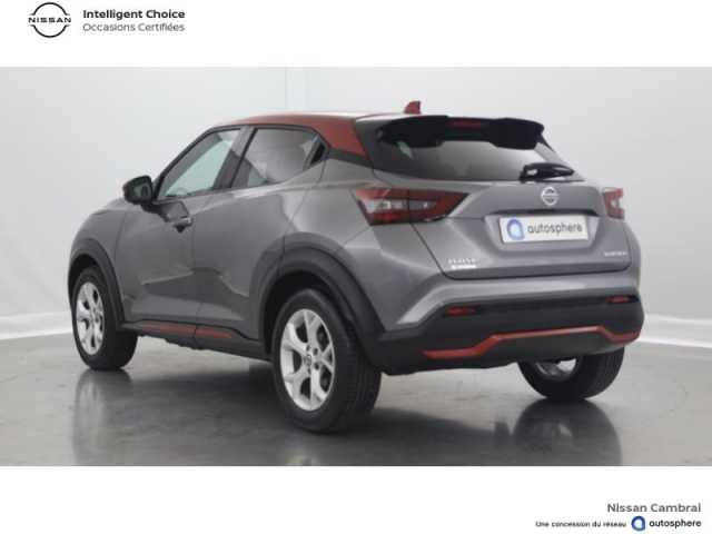 Nissan Juke 1.0 DIG-T 117ch N-Design BVM Toit Rouge Fuji / Int. Orange + Pack Techno