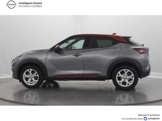 Nissan Juke 1.0 DIG-T 117ch N-Design BVM Toit Rouge Fuji / Int. Orange + Pack Techno