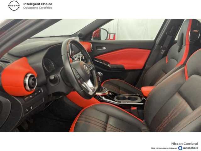 Nissan Juke 1.0 DIG-T 117ch N-Design BVM Toit Rouge Fuji / Int. Orange + Pack Techno