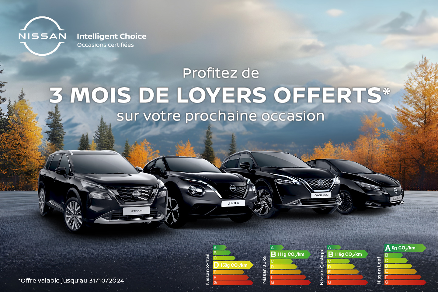 Profitez de 3 mois de loyers offerts 